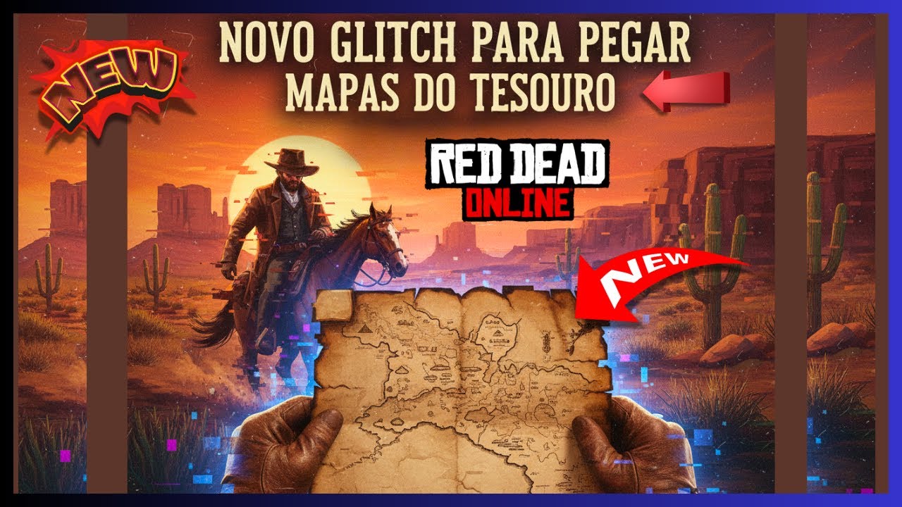 ✨NOVO* GLITCH PARA ENCONTRAR MAPAS DO TESOURO RÁPIDO E FÁCIL - RED DEAD ONLINE- RDR2