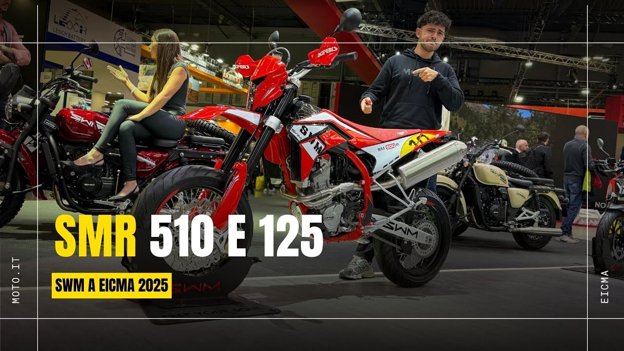 SWM 510R e 125R Motard a EICMA 2025