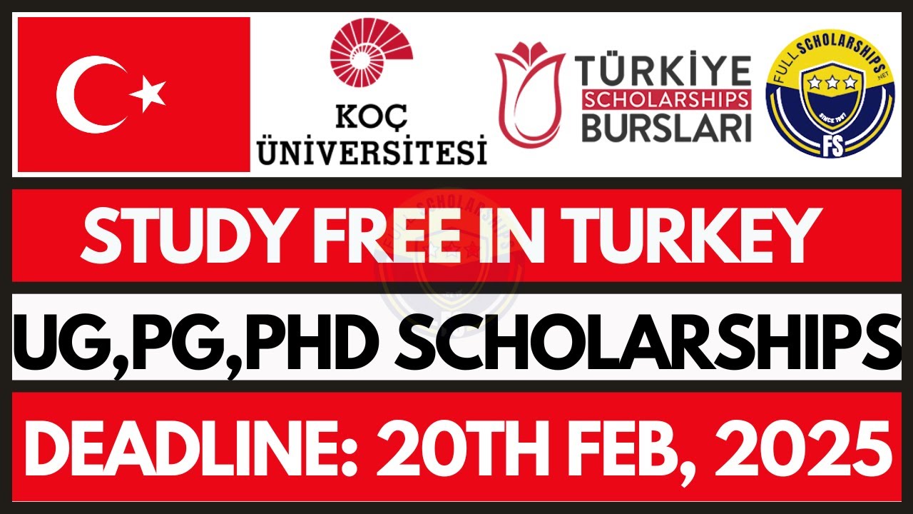 How to Secure Fully Funded Scholarships at Koç University, Turkey: Undergraduate, Master's, PhD 2025