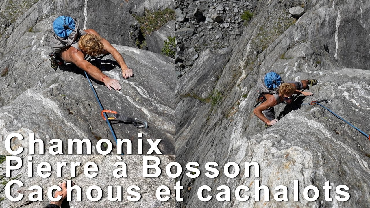Cachous et cachalots Pierre à Bosson Argentière Chamonix-Mont-Blanc escalade montagne alpinisme topo