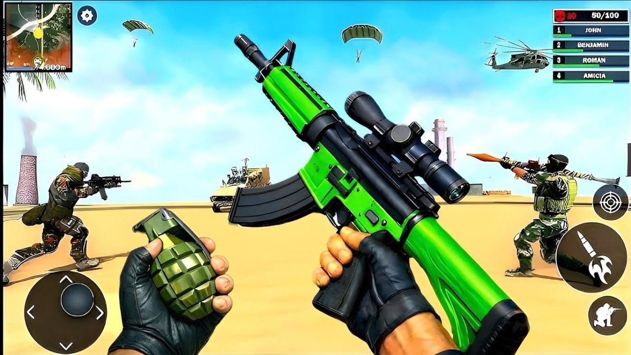 New Offline Fps Shooting Game - Banduk Wala Game - Android Gameplay 