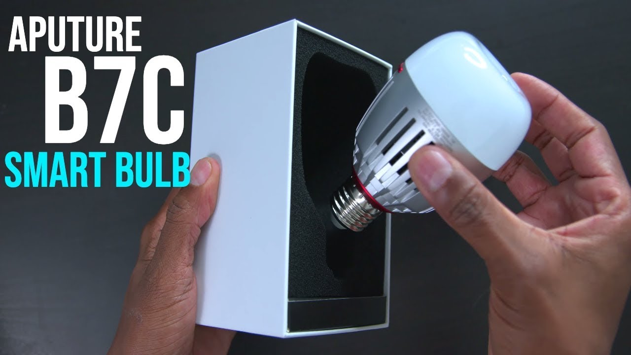 Aputure B7C Accent Smart Bulb | Unboxing And Setup