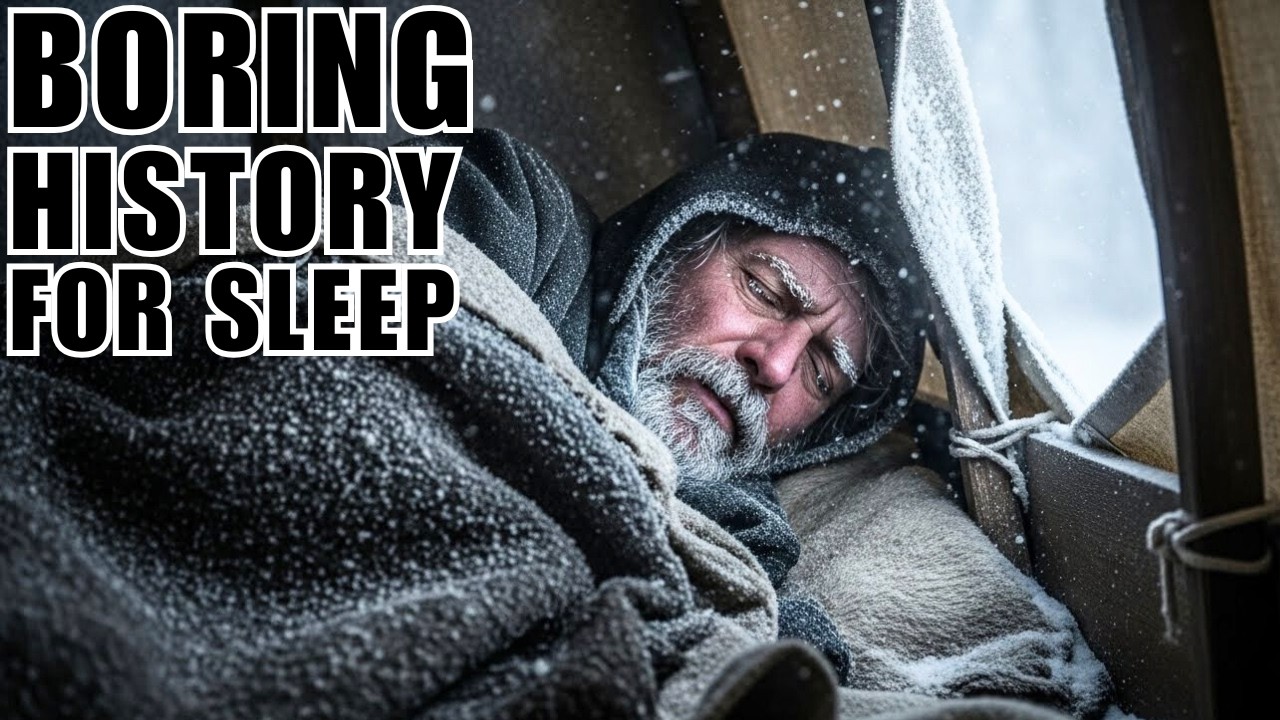 What It Was Like to Sleep in a Covered Wagon During Blizzards 1800s | History Relaxing for Sleep