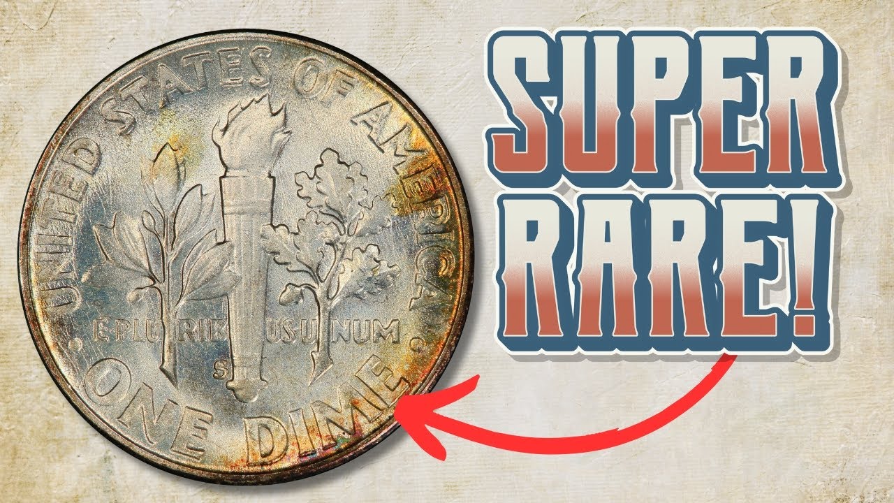 ¡LAS MÁS RARAS MONEDAS DE DIEZ CIENTOS DE PLATA DE 1953! ¡VALORES DE MONEDA CON ERROR DE CECA!