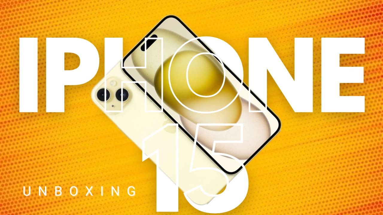 iPhone 15 Yellow 256 GB Unboxing #IPhone15 #iphone16 #apple