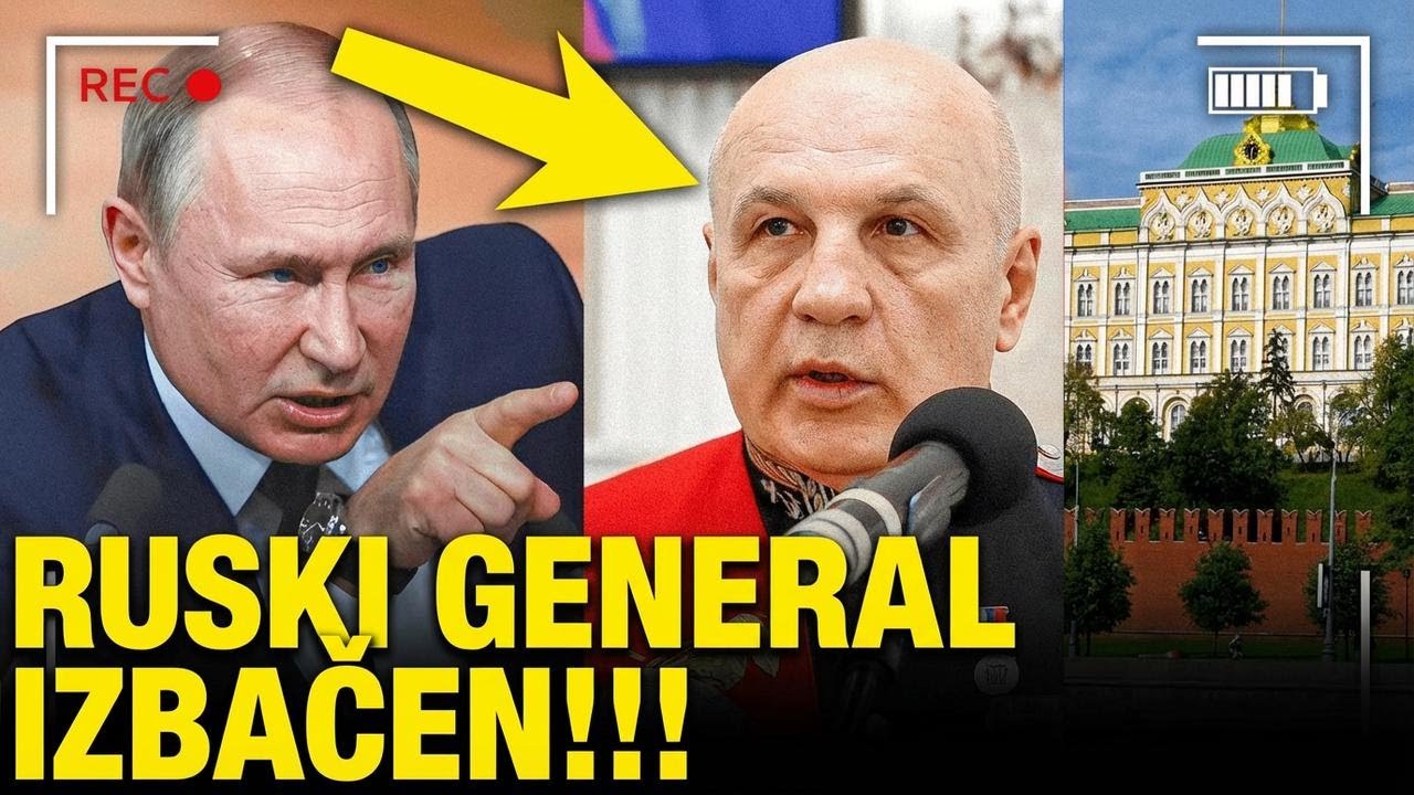 Putin izbacio ruskog generala iz Kremlja