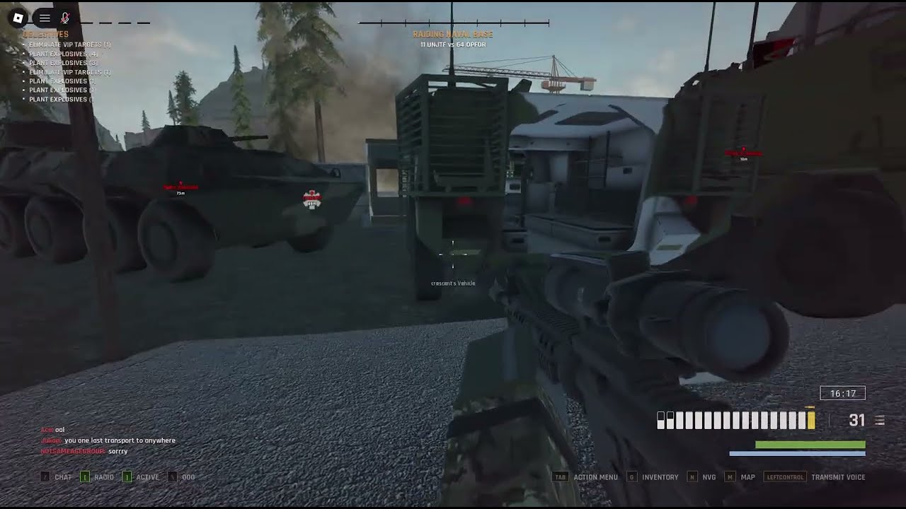 Assault by armored personnel carrier, part 1