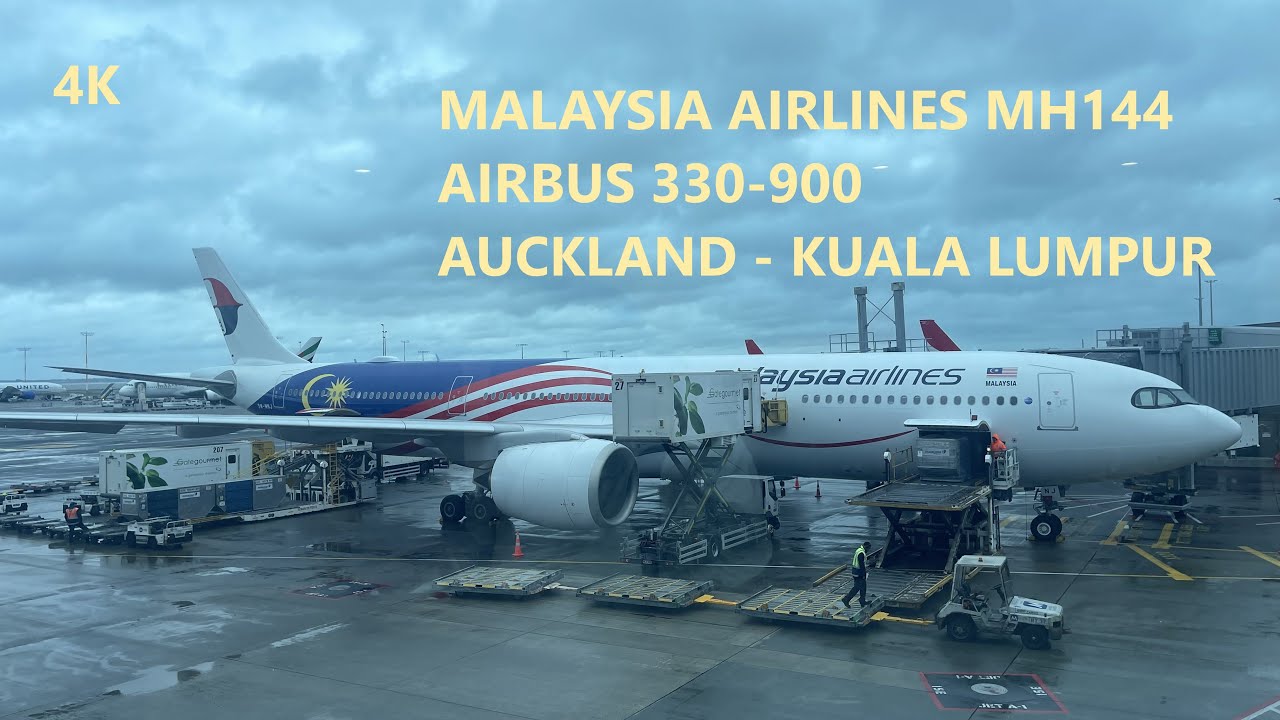 MALAYSIA AIRLINES A330-900 - AUCKLAND TO KUALA LUMPUR - PLEASANT FLIGHT WITH GREAT SERVICE!