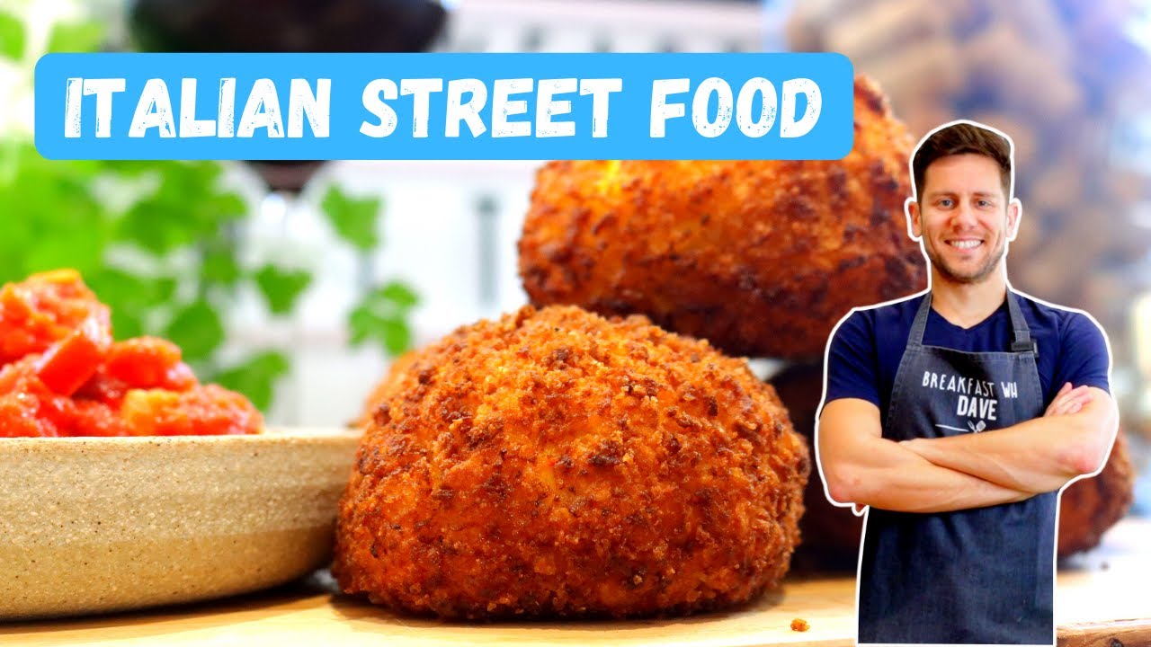 How to Make ARANCINI DI RISO | Prosciutto and Mozzarella