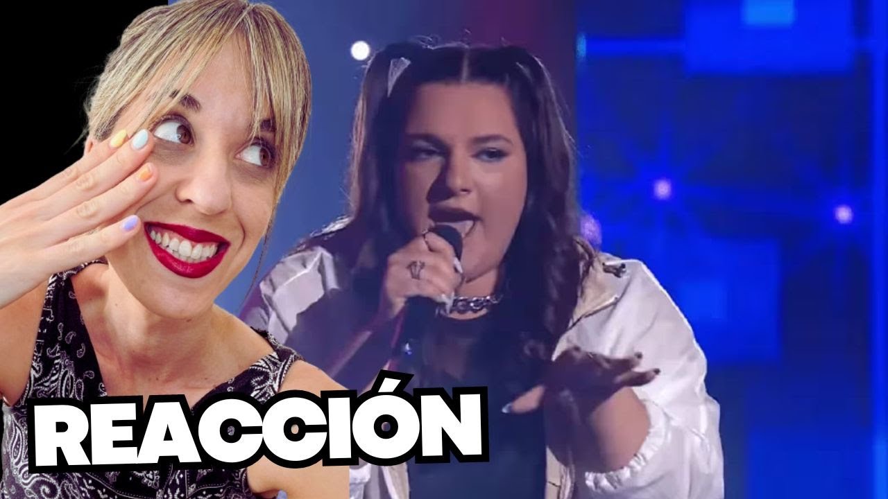 REACCIÓN A LUZ GAGGI EN LA VOZ