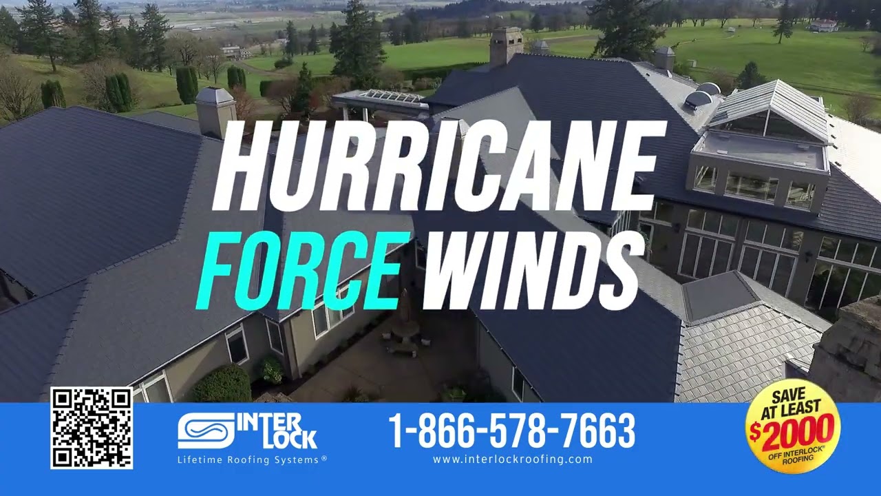 2025 Interlock Metal Roofing Best of Portland TV Commercial (USA Version)