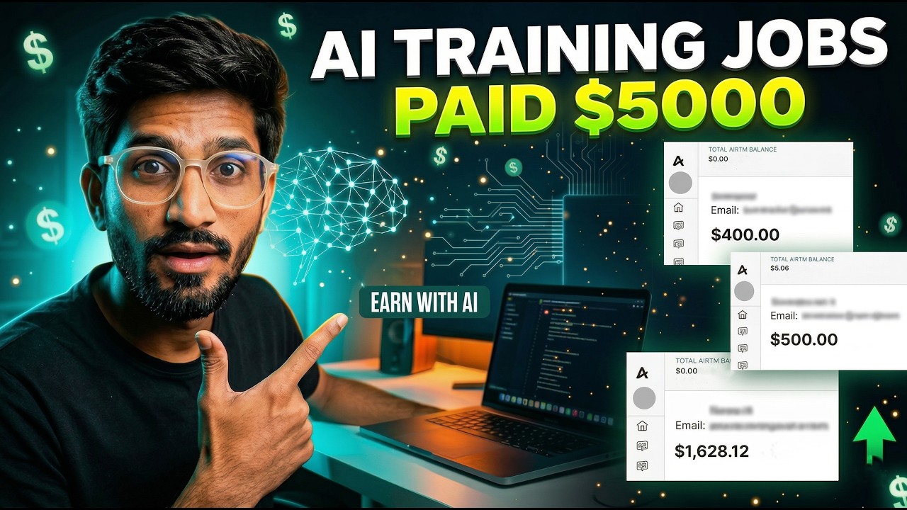 AI Training Jobs Paid Me $5000 (Real Experience)