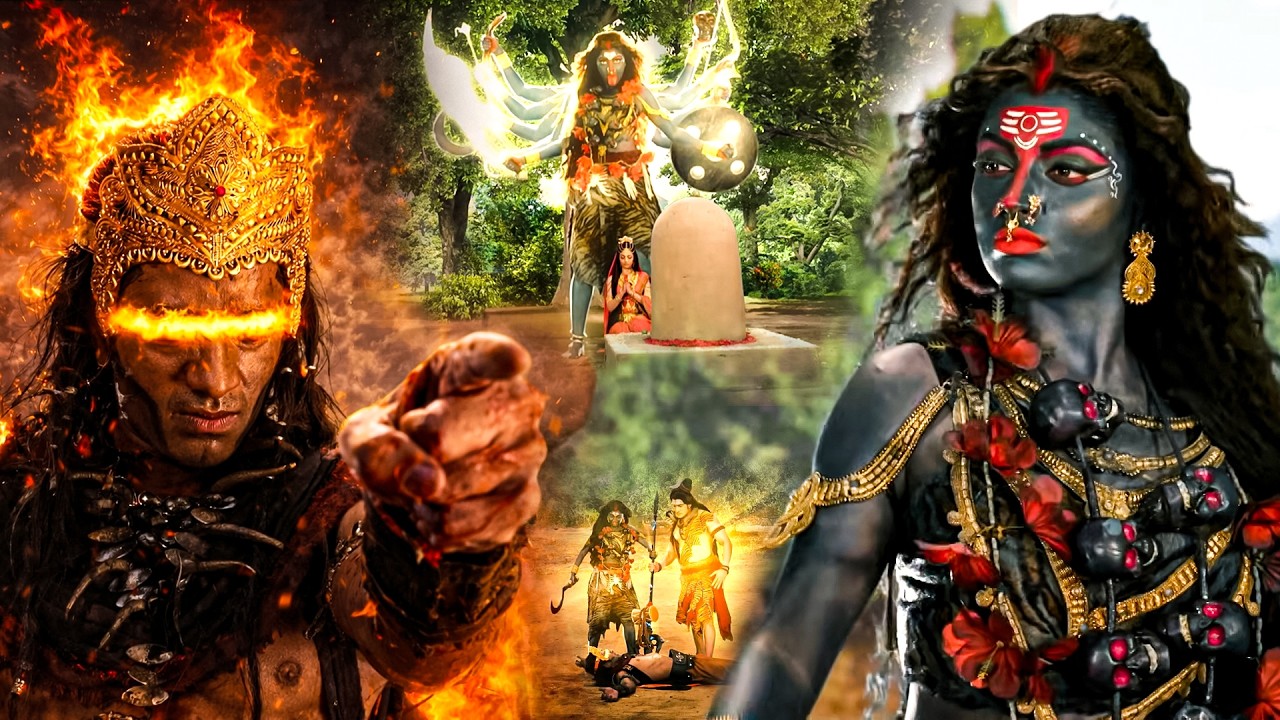 देखिये जब महादेव और काली माता ने साथ मिलके महिसासुर का किया वध  | Vignaharta Ganesh - Ep 123