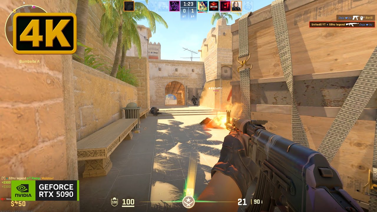 Counter-Strike 2 Gameplay 4K (No Commentary)