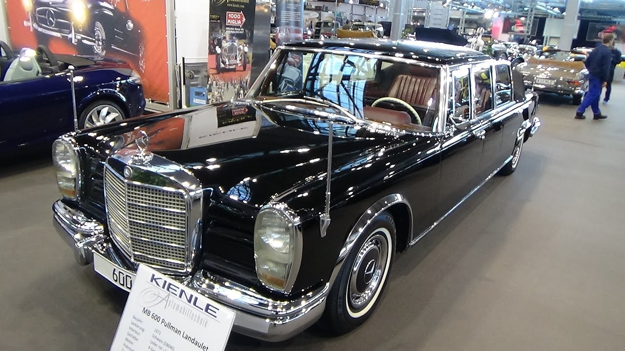 1971 Mercedes-Benz 600 Pullman Landaulet - Exterior and Interior - Retro Classics Stuttgart 2017
