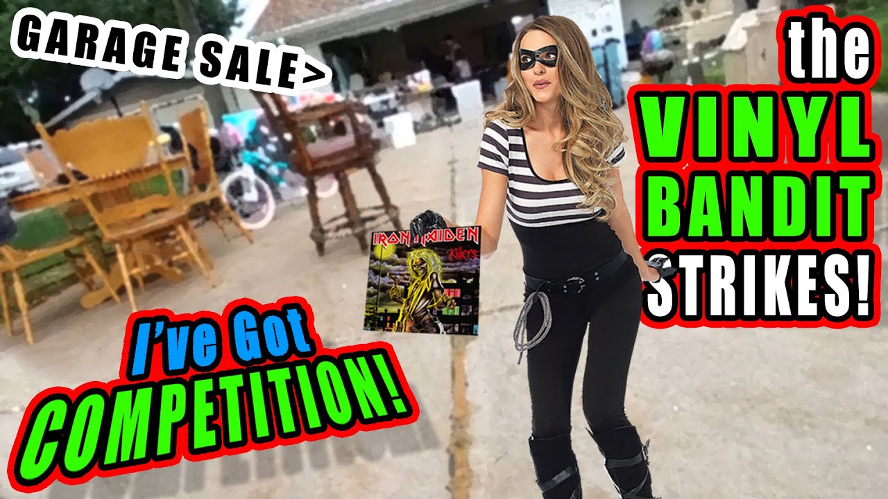 Vinyl Record Bandit stalks City-Wide Garage Sales