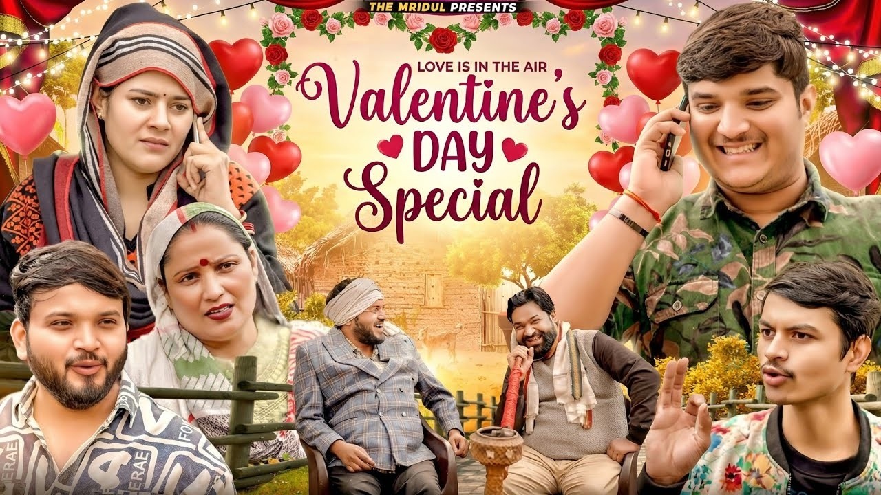 Valentine's Day Special | The Mridul | Pragati | Nitin | The Mridul New Video 2026 | Nitin Mridul 😂