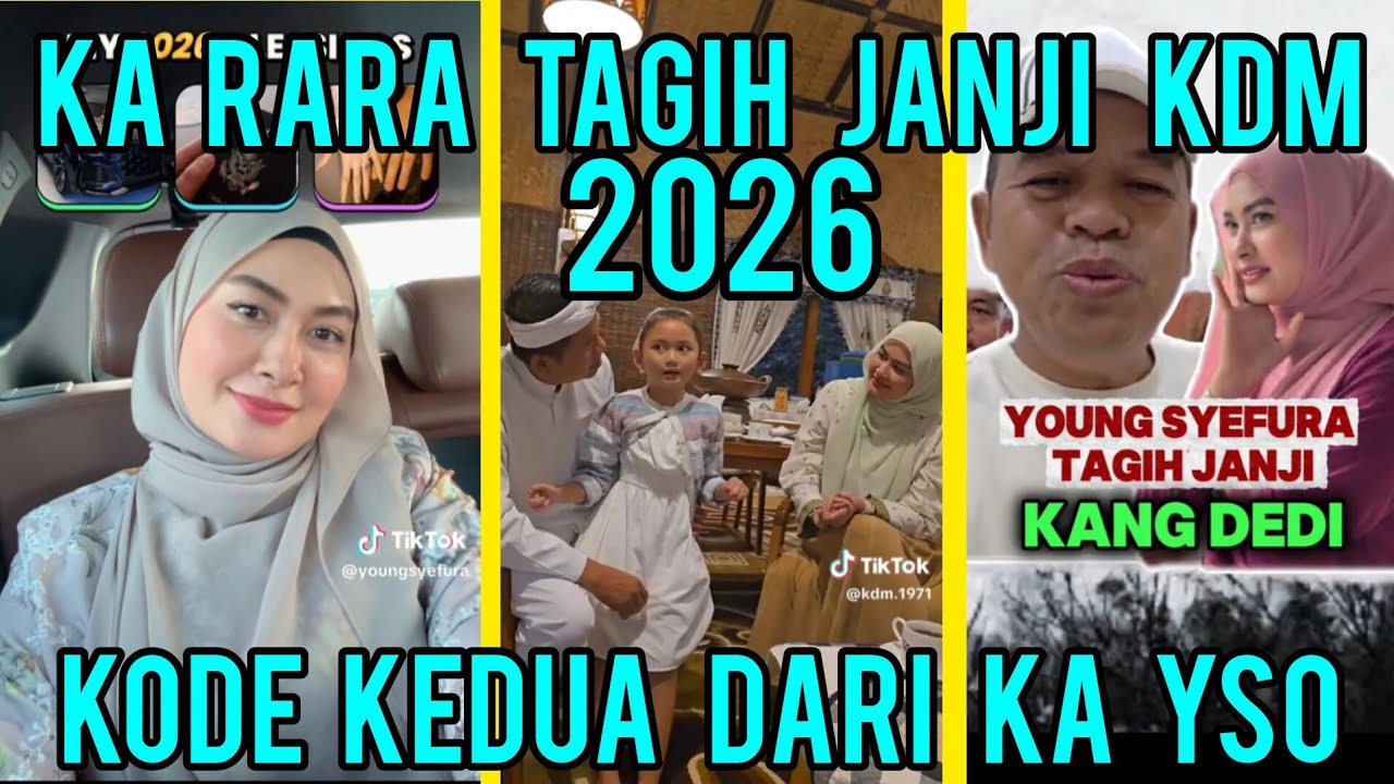YOUNG SYEFURA TAGIH JANJI KDM⁉️YSO KEMBALI BERI KODE YANG KE DUA KALINYA‼️