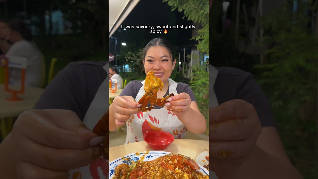 Who else loves Singapore chilli mud crab?! 🦀🔥