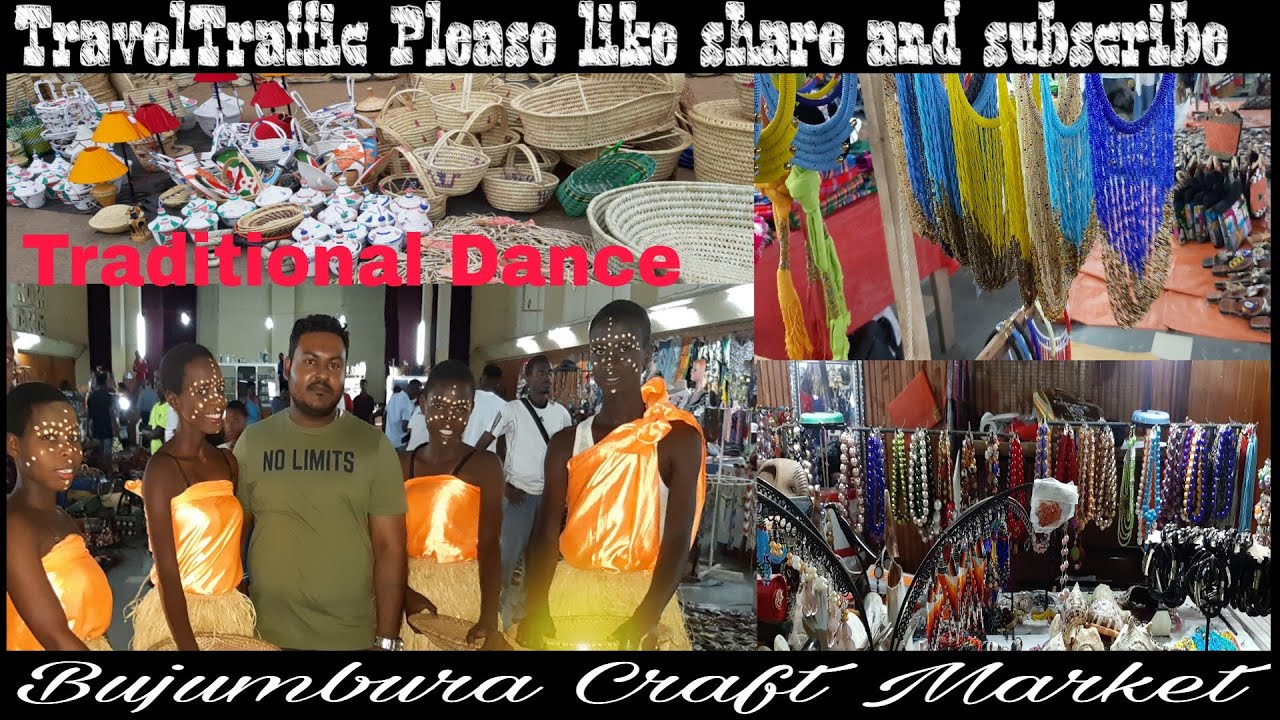 Burundi II Bujumbura II Bujumbura Craft Market II Friendly people II Local Shopping II Local dance