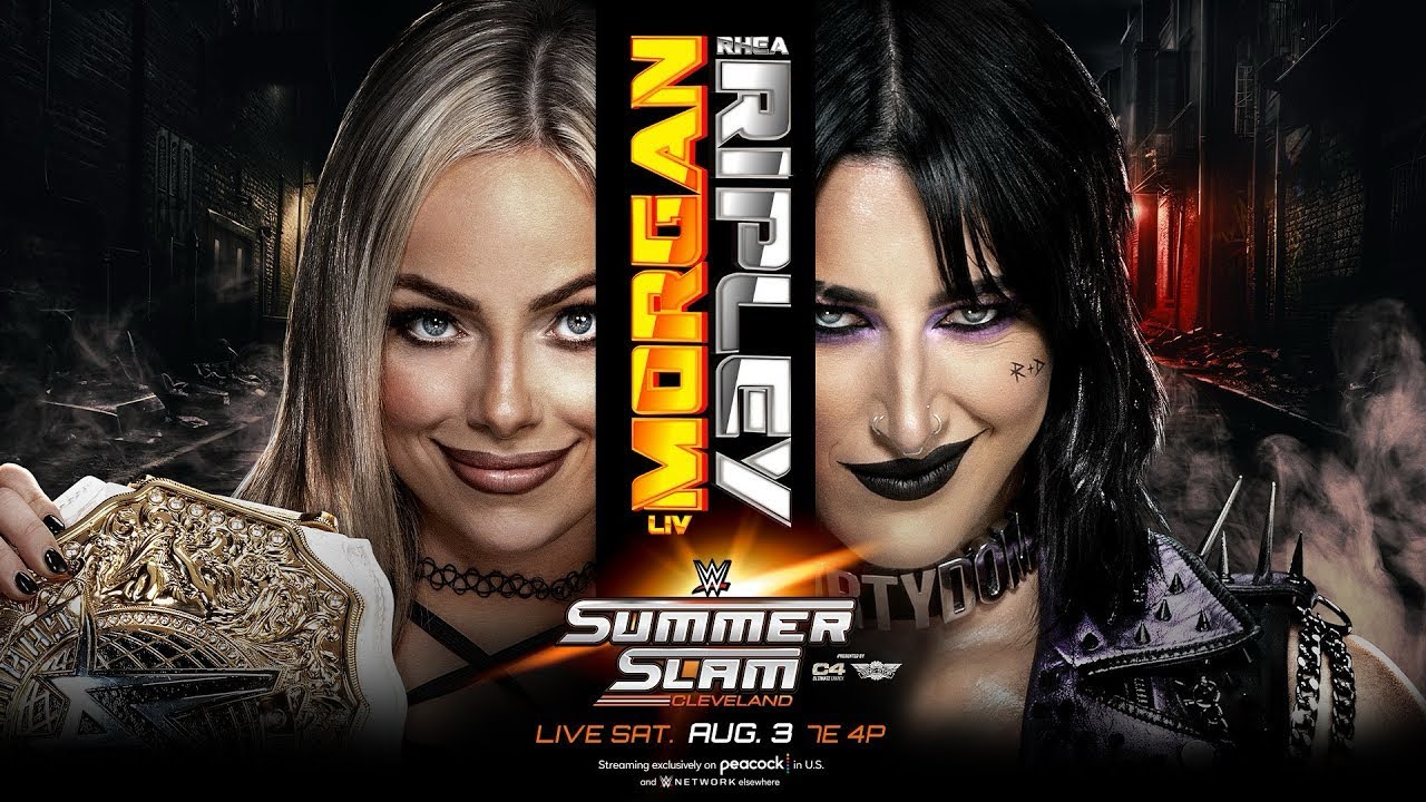 Liv Morgan vs. Rhea Ripley (WWE 2K24) Summerslam
