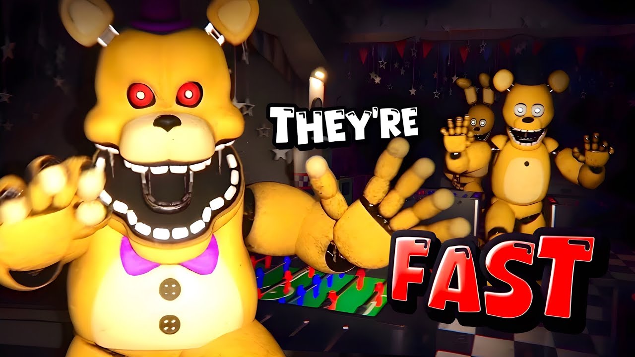 Running LAPS around ANIMATRONICS on the HIGHEST difficulty!!
