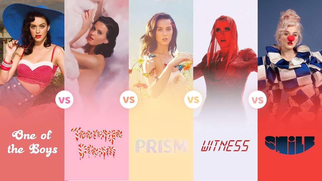 One Of The Boys VS Teenage Dream VS PRISM VS Witness VS Smile || Katy Perry Ultimate Album Battle ⭐