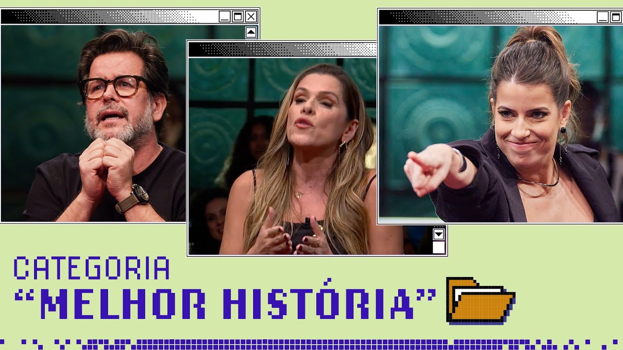 Murilo, Maria e Ingrid em 