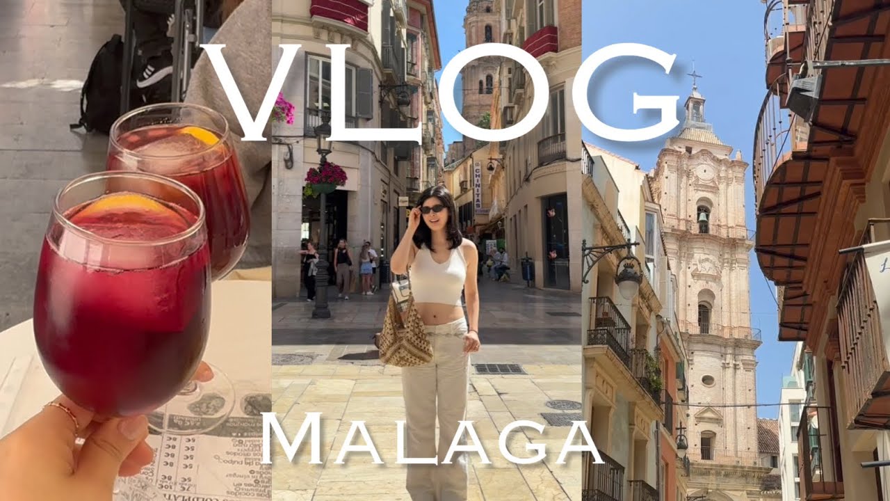 vlog | 스페인 휴양지 말라가 여행로그🌴| KLM 네덜란드항공 승무원 | 비행일지