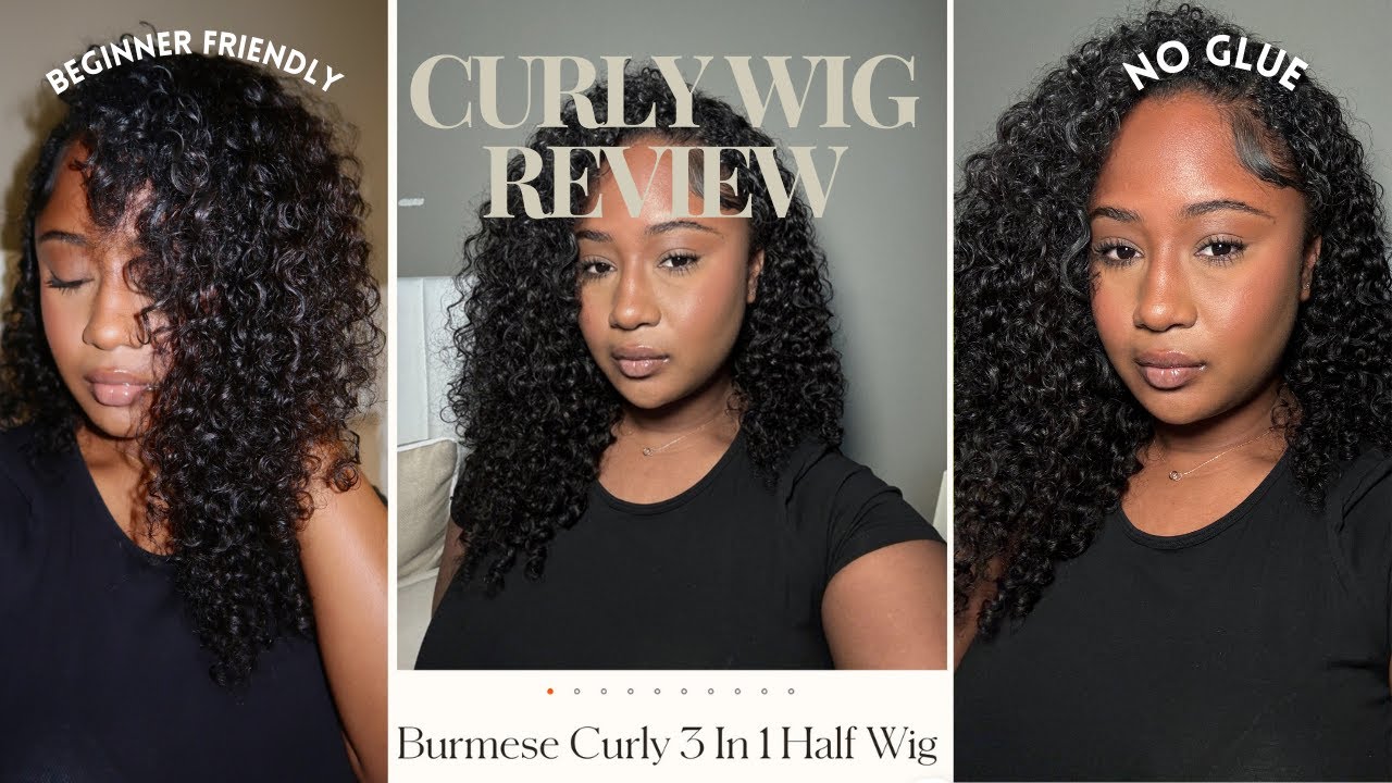 *MUST HAVE* BURMESE CURLY WIG | Beginner Friendly, NO Glue, FALL Protective style| ARILABBADIE #hair