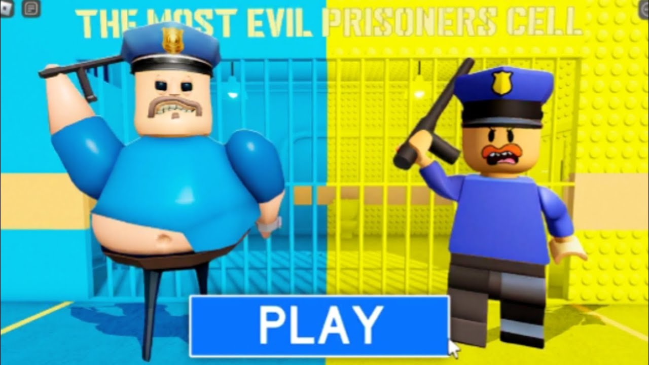 Barry ESCAPES Prison in ROBLOX LEGO OBBY!