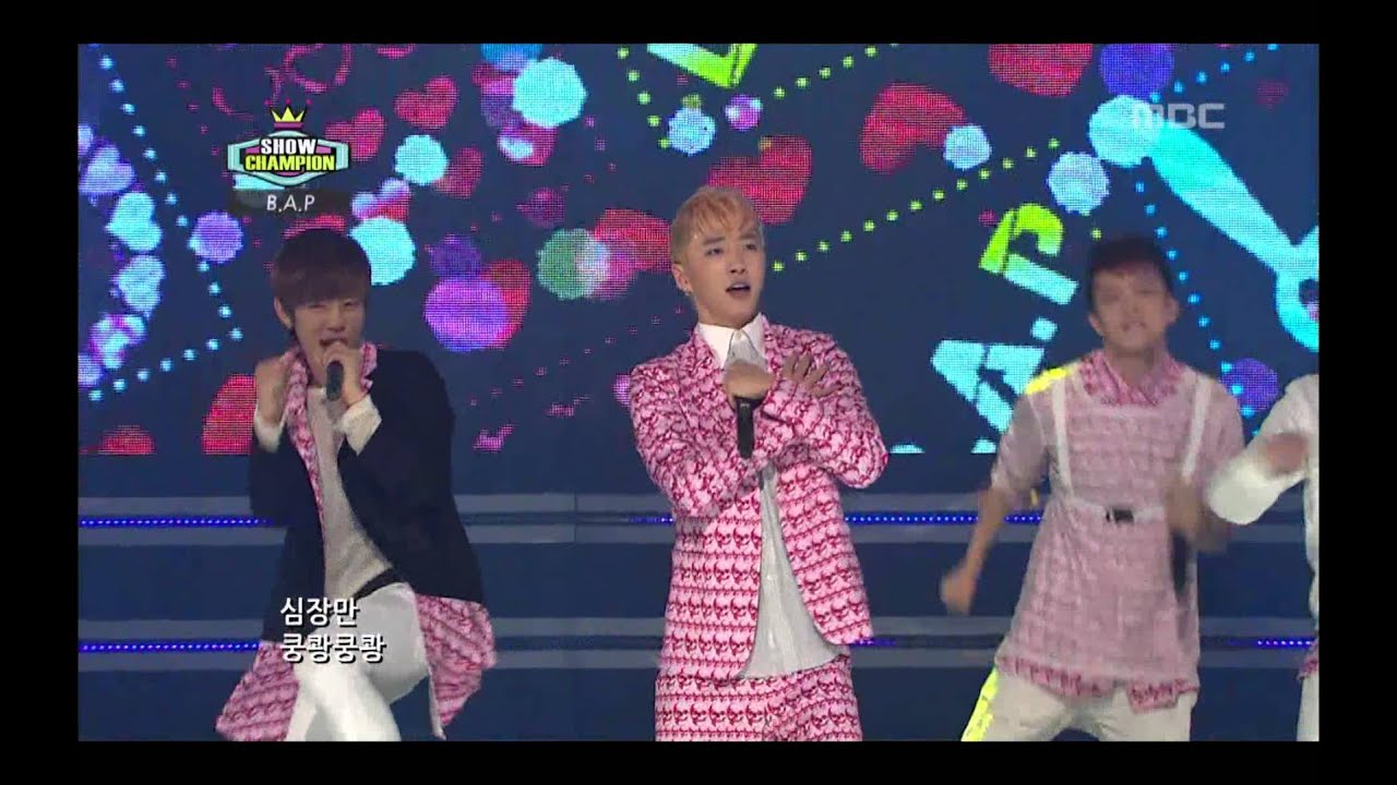 B.A.P - Crash, 비에이피 - 대박사건, Show Champion 20121009