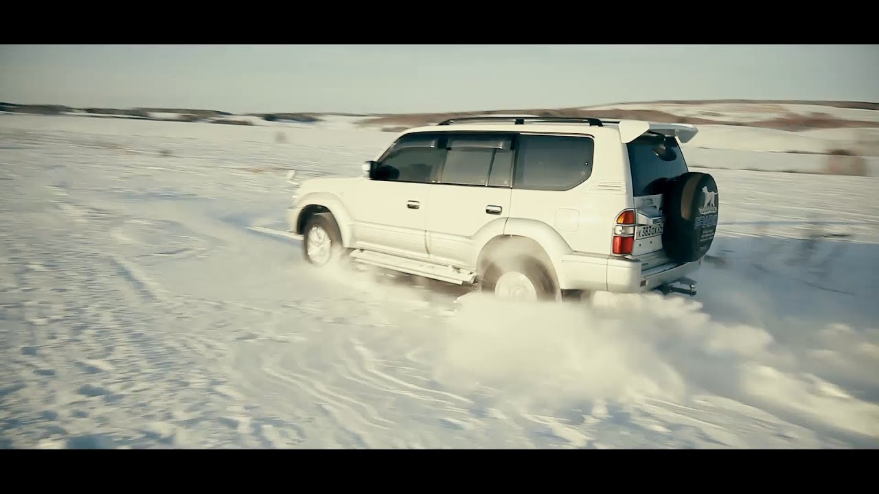 Напрямик.  Часть 2. LC Prado, Mazda BT-50, VW Amarok. Off-road в снегу.