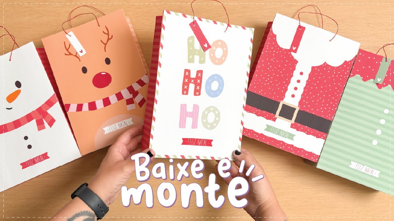 SACOLA DE NATAL | COMO FAZER?
