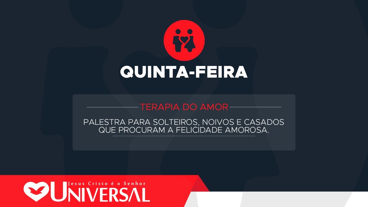 Igreja Universal Angola - Terapia do Amor - 07.07.2022