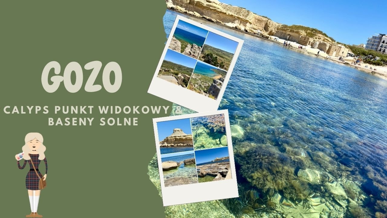 GOZO Calyps punkt widokowy &  baseny solne (kwiecień 2025)