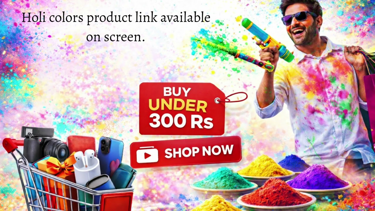 Buy best holi Colors only under 300 Rs