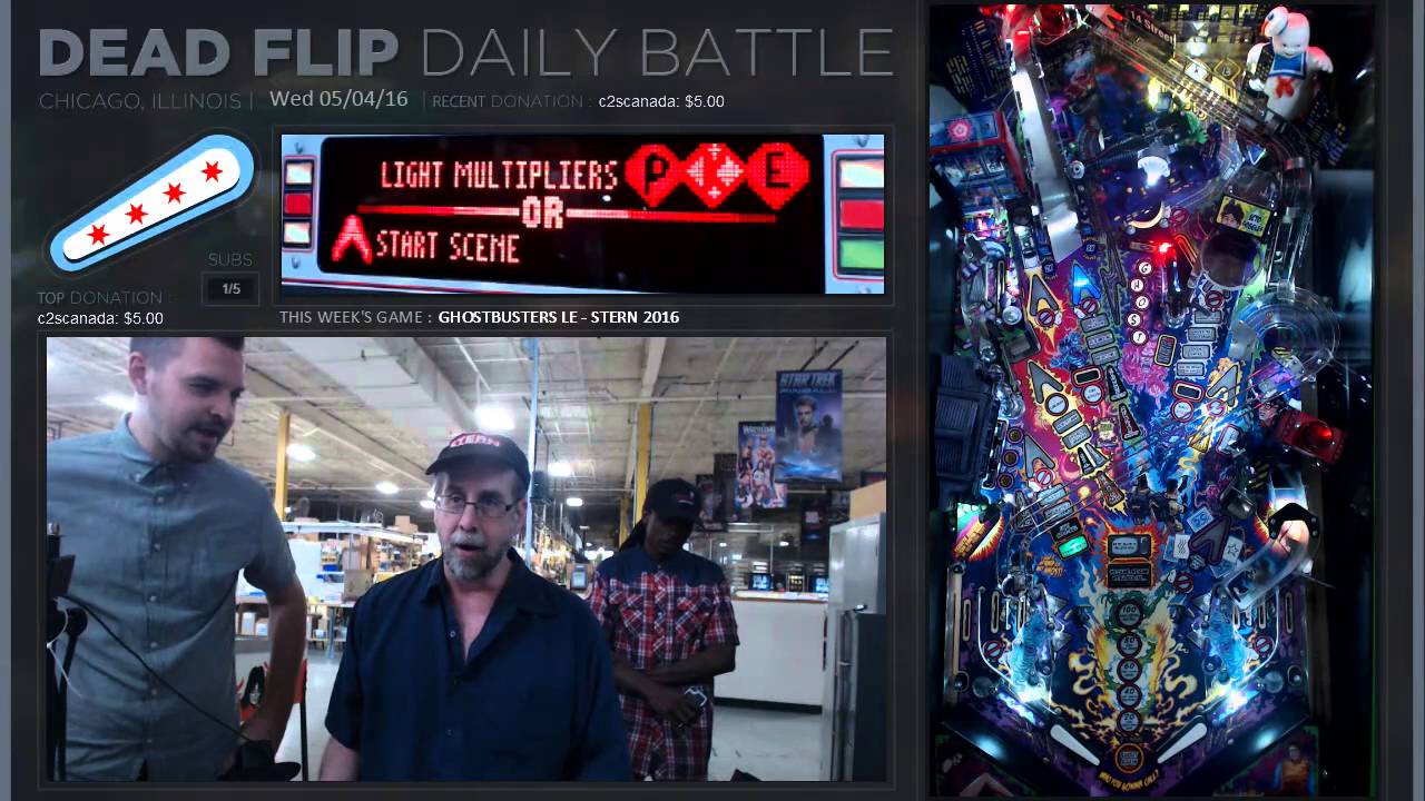 GHOSTBUSTERS LE AT STERN PINBALL!!!  #Pinball #Streaming