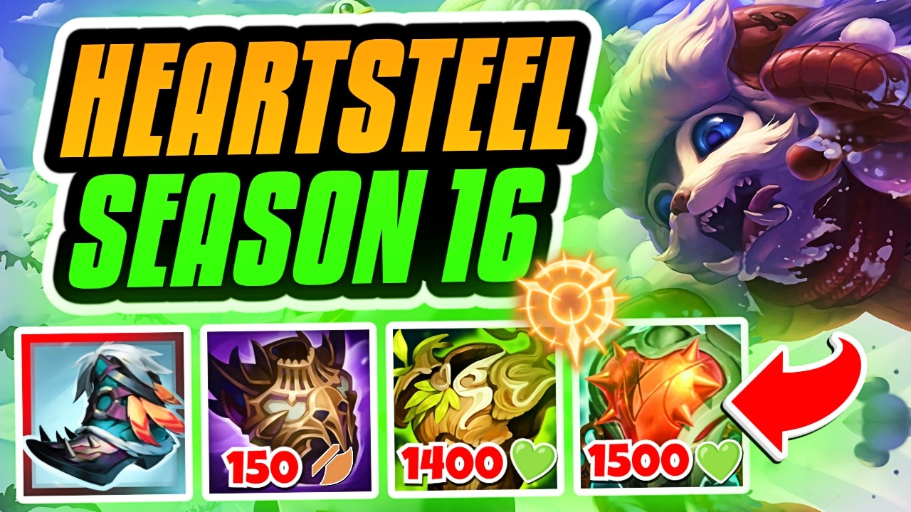 IS HEARTSTEEL GNAR VIABLE IN SEASON 16?!? Season 16 Gnar Ranked Gameplay (League of Legends)