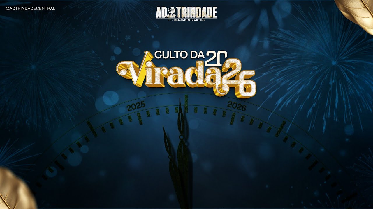 Culto da Virada 2025| Pr. Benjamim Martins [Completo]