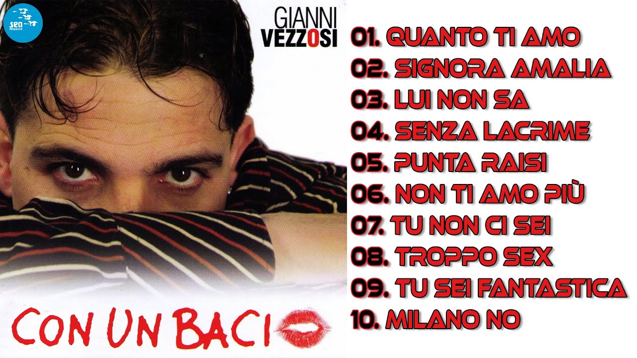 Gianni Vezzosi - Con un bacio ( Full Album )