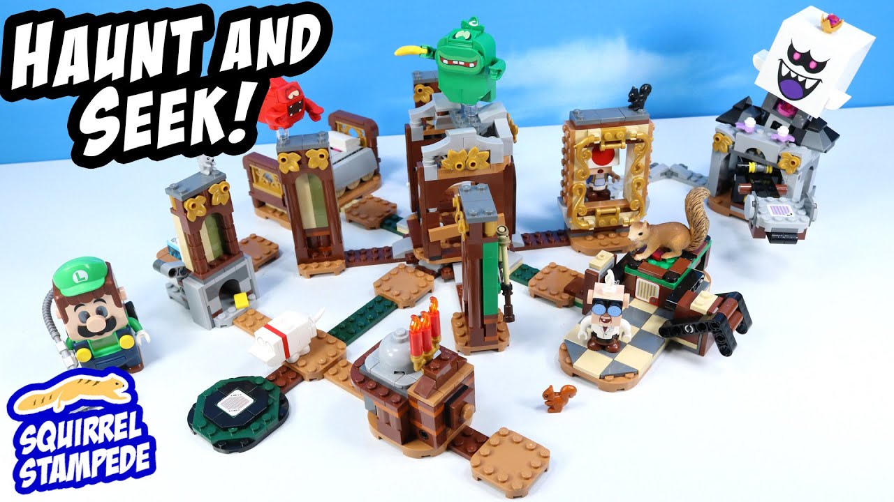 LEGO Super Mario Luigi's Mansion Haunt-and-Seek Expansion Full of Contraptions! Review