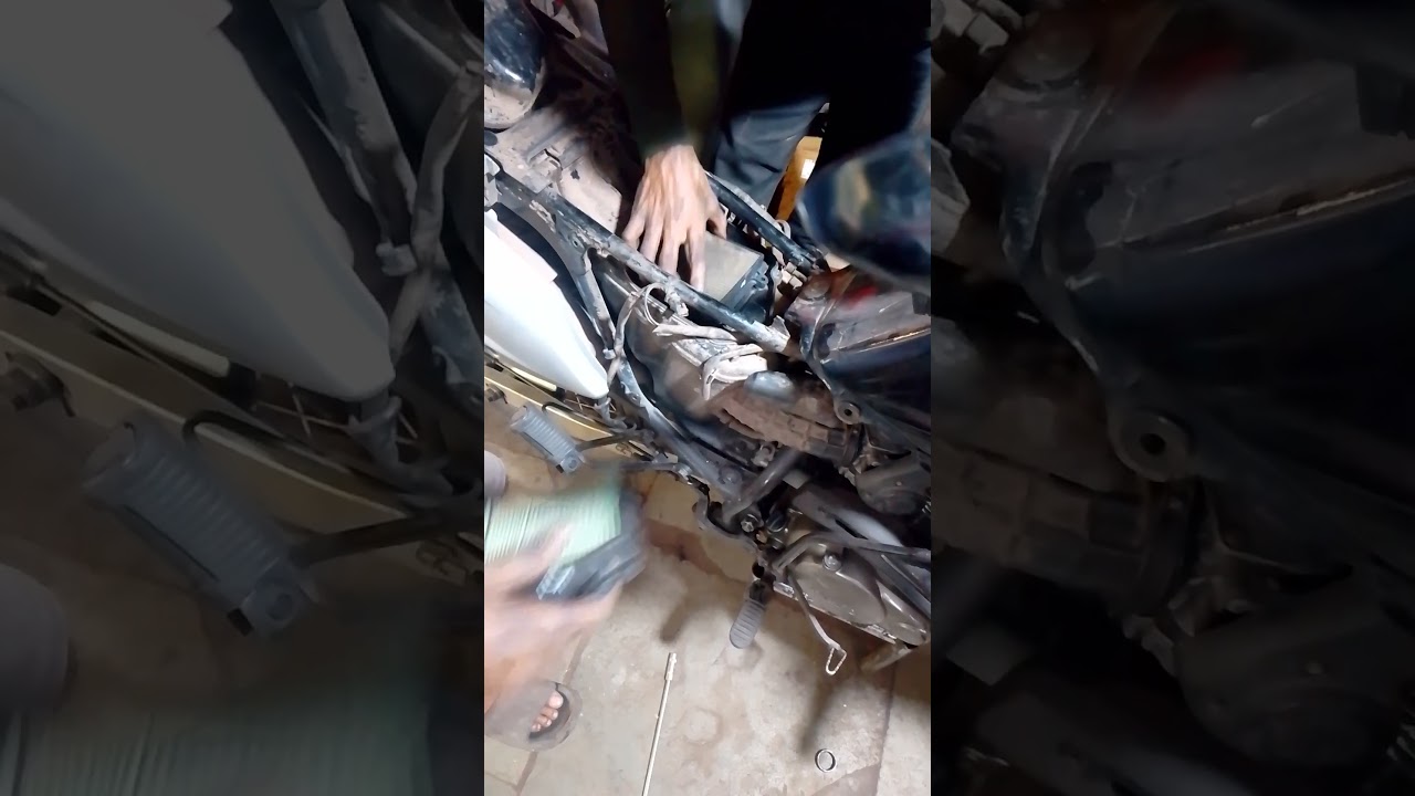 hero impulse airfilter change