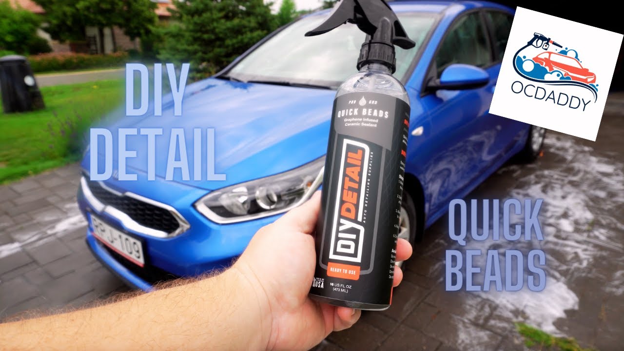 DIY Detail Quick Beads (graphene-ceramic sealant) test