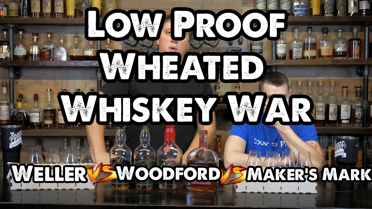 Weller vs. Woodford Wheat Edition! 90ish Proof Wheated Whiskey War!