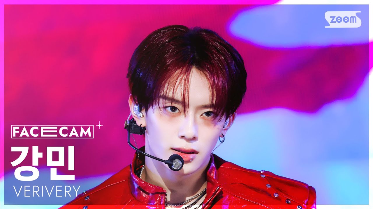 [페이스캠4K] 베리베리 강민 'RED (Beggin')' (VERIVERY KANGMIN FaceCam) @SBS Inkigayo 251207