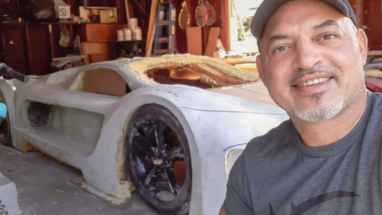 Making A Fiberglass Sports Car Out Of Foam (Part 2)