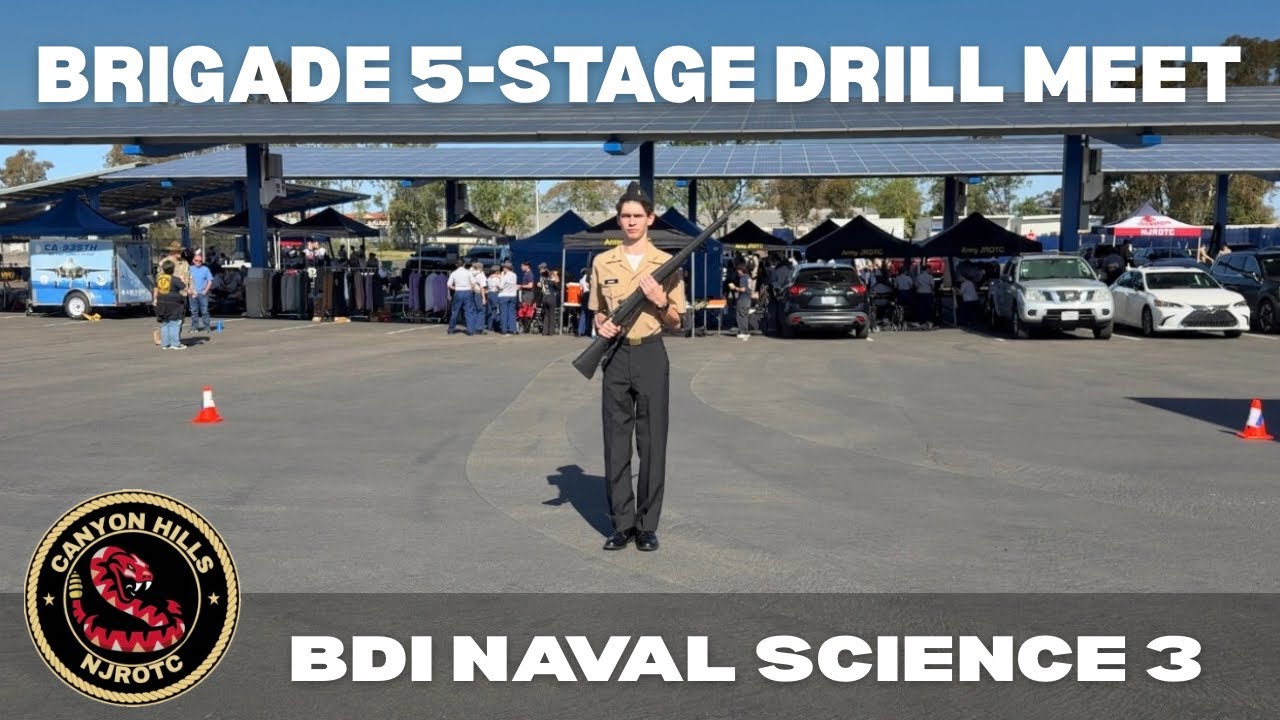 Canyon Hills Best Drilled Individual Competition NS3 2026 | Brigade 5-Stage Drill Meet 
