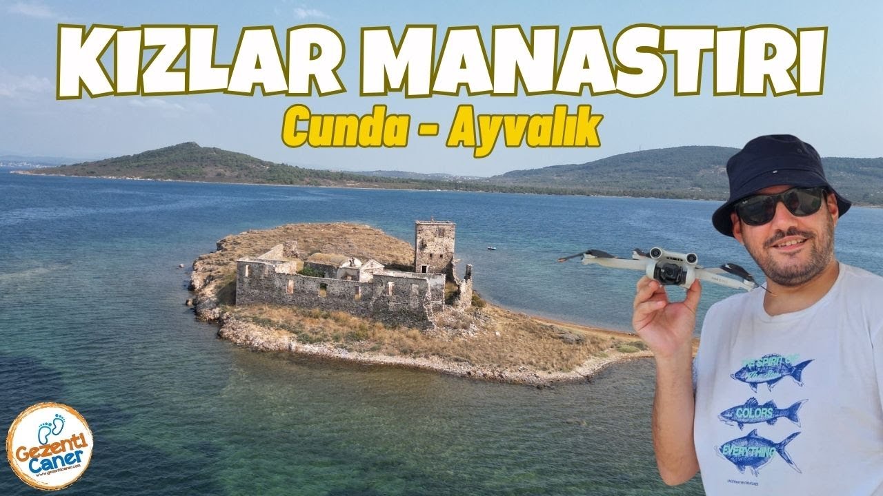 Kızlar Manastırı (Güvercin Adası) Drone Çekimi | Cunda - Ayvalık