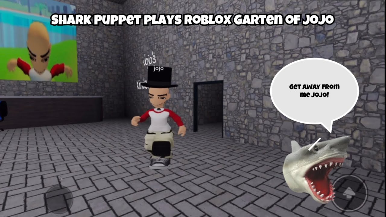 SB Movie: Shark Puppet plays Roblox Garten of Jojo!